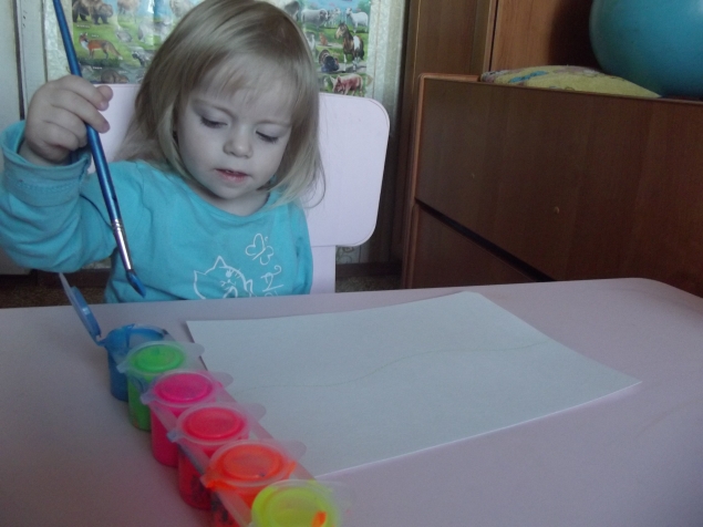 Поле с колосками .