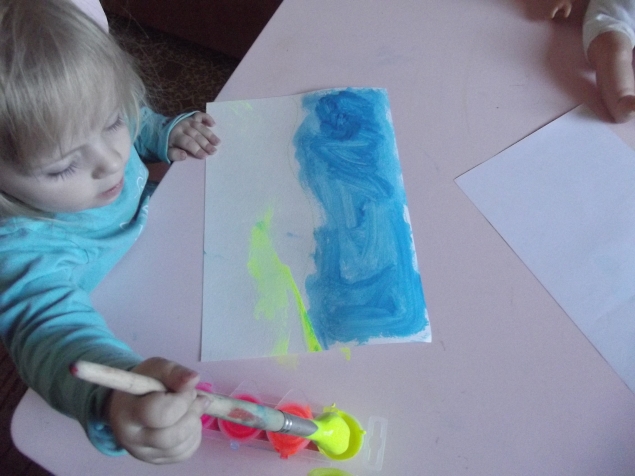 Поле с колосками .