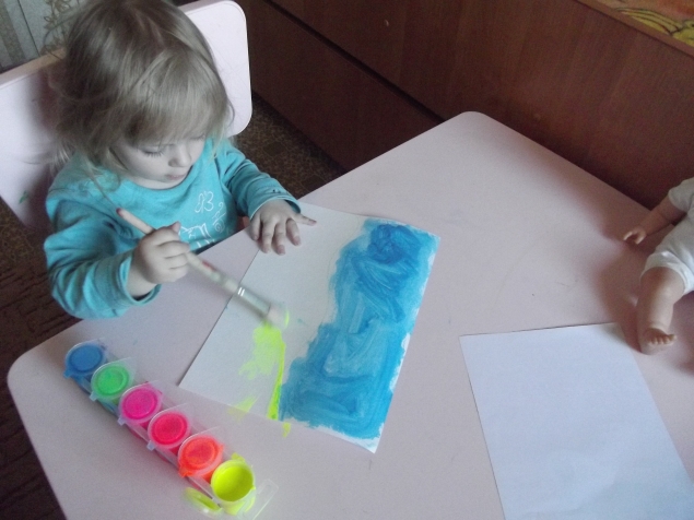 Поле с колосками .