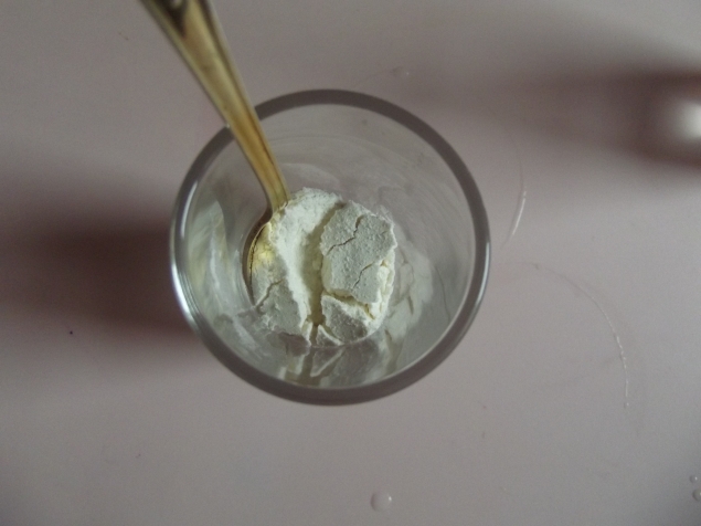 Опыт с водой .