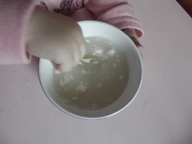 Опыт с водой .