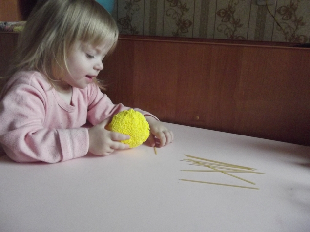 Солнце из спагетти . Солнце из спагетти .