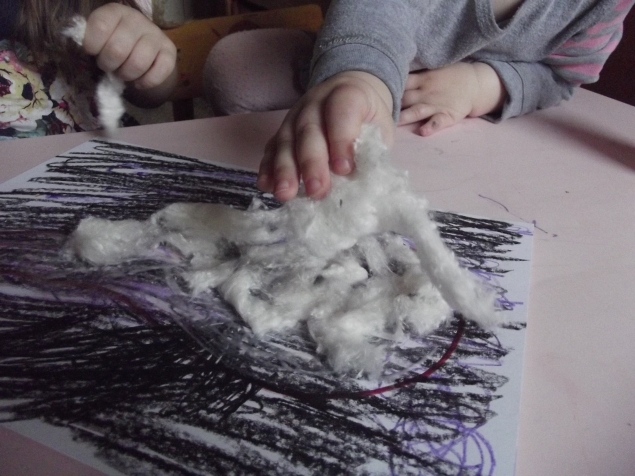 Аппликация " Привидение " . Аппликация " Привидение " .