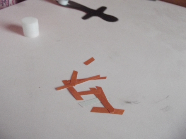 Мумия из бумаги .