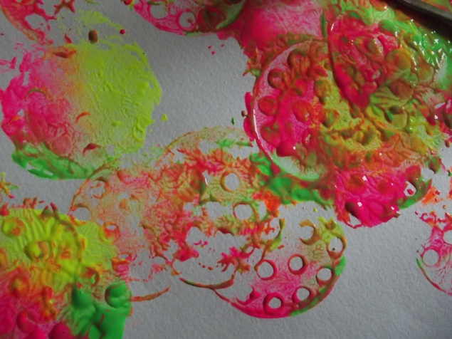 Рисуем толкушкой ! Рисуем толкушкой !