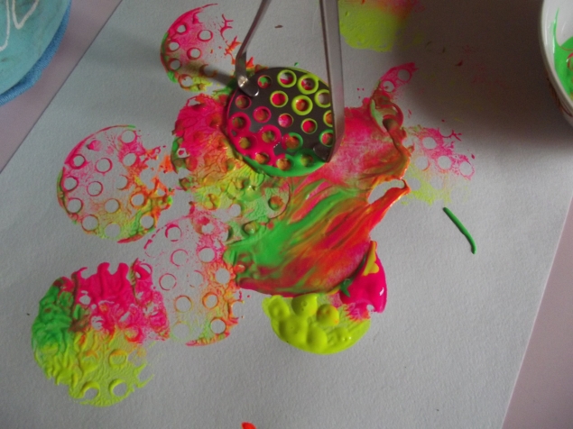 Рисуем толкушкой ! Рисуем толкушкой !