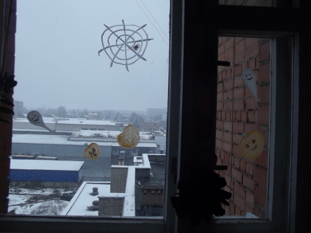 Украшаем комнату к Хеллоуину !