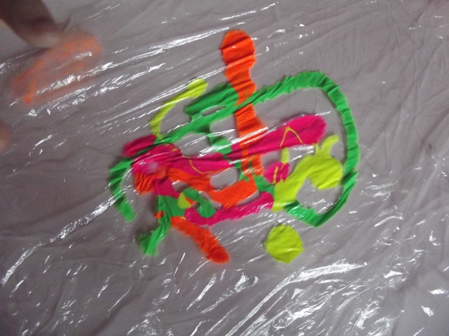 Рисуем на пленке . Рисуем на пленке .