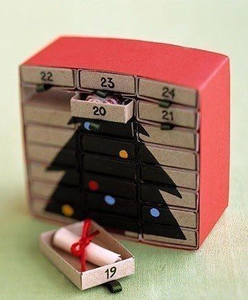 Адвент календарь . Идеи . Адвент календарь . Идеи .