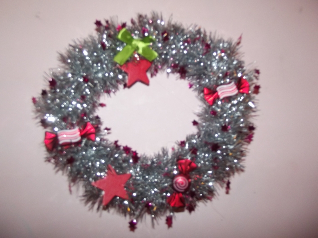 Венок на дверь . Венок на дверь .