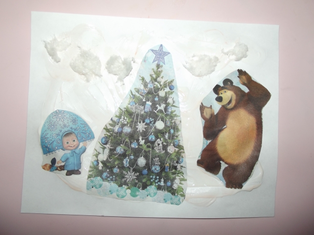 Новогодний коллаж .