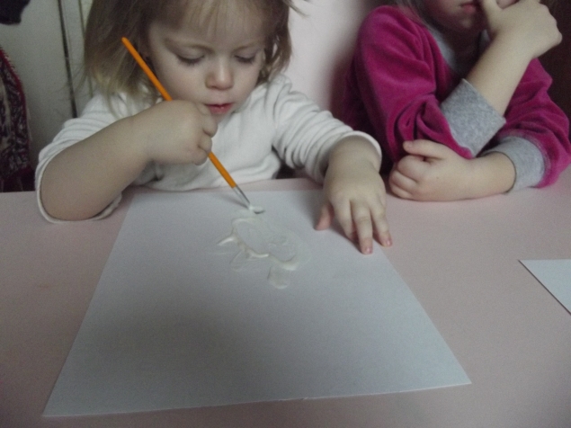 Елочки из бумаги .