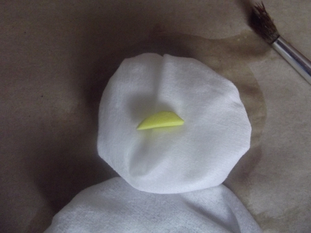 Снеговик из салфеток . Снеговик из салфеток .