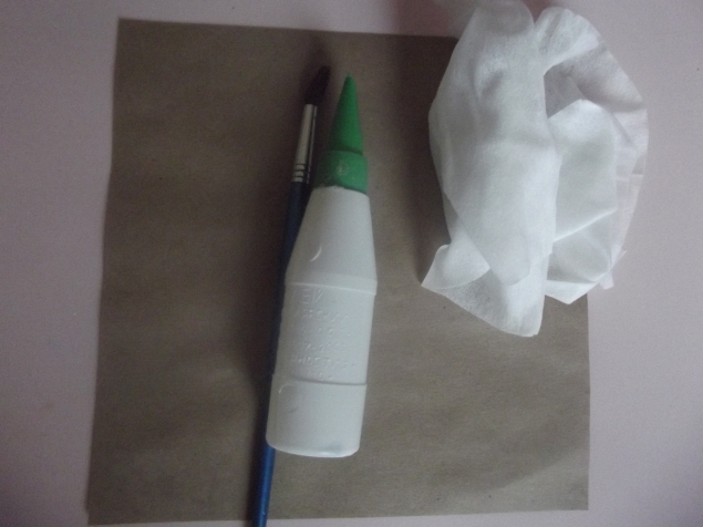 Снеговик из салфеток . Снеговик из салфеток .