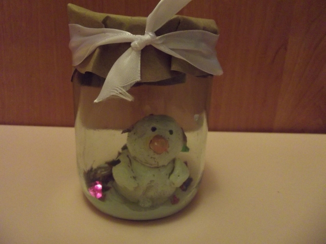 Консервируем снеговика ! Консервируем снеговика !