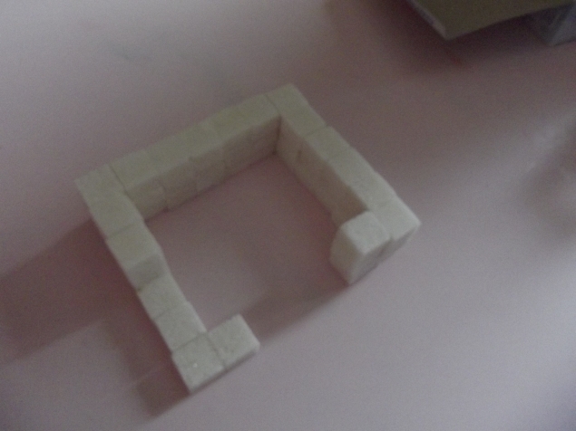 Иглу из сахара .