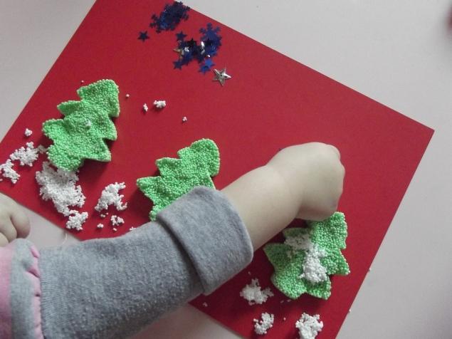 Еловый лес .