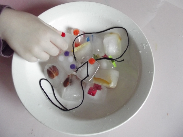 Ледяные кубики .