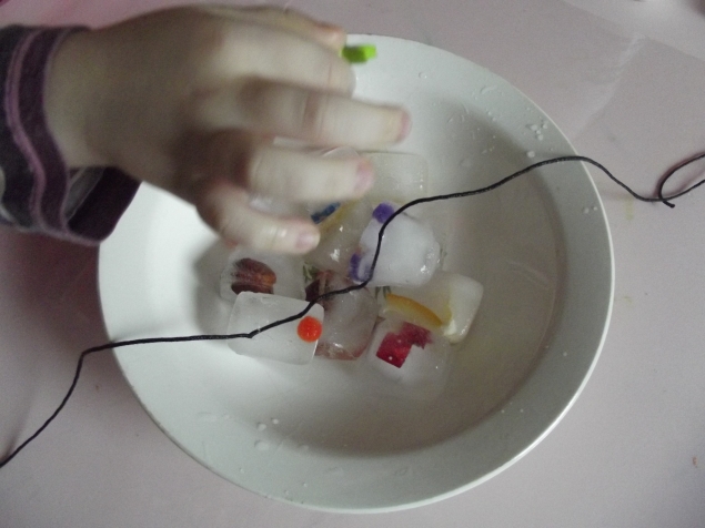 Ледяные кубики .