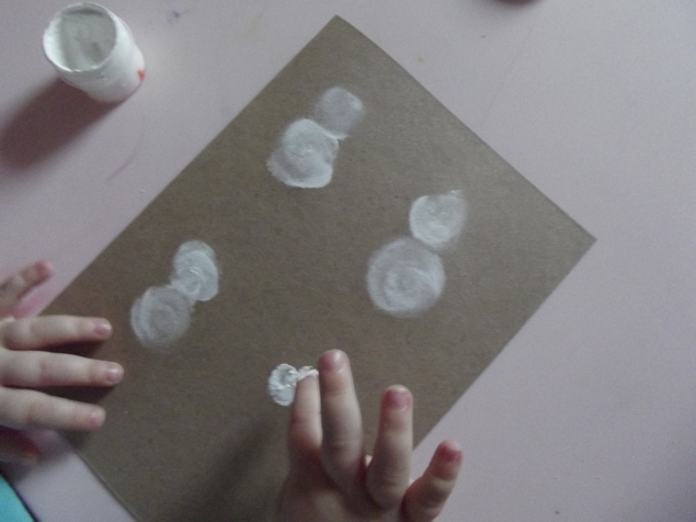 Снеговики .