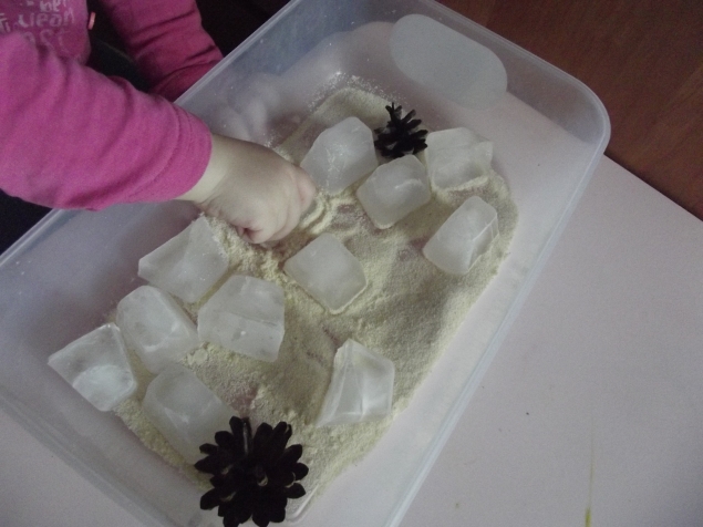 Зима в коробке .