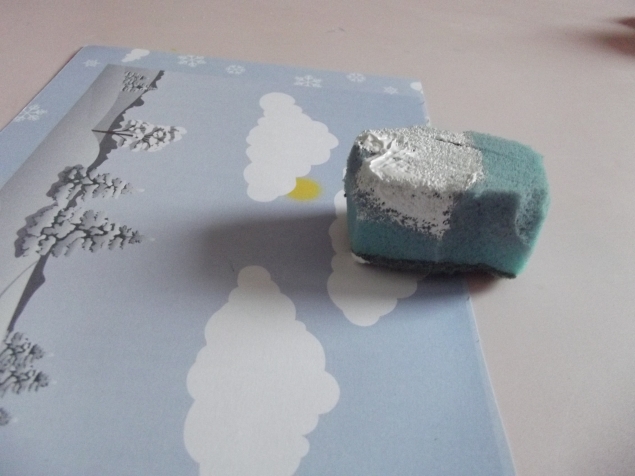 Губка в рисовании .