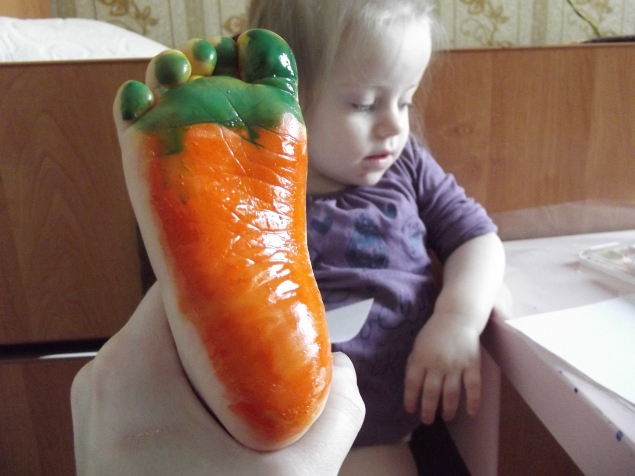 Морковка .