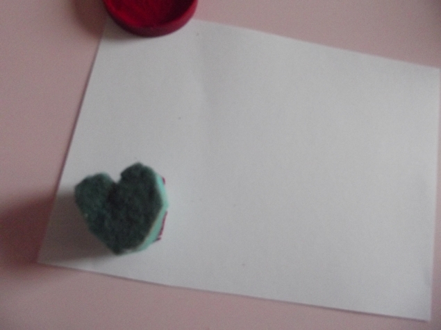 Сердце из губки . Сердце из губки .