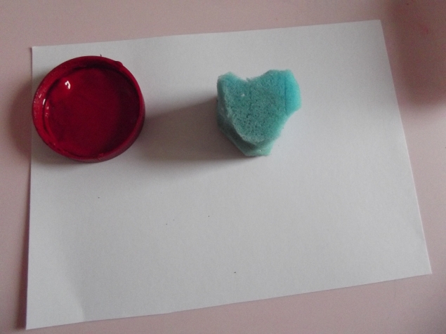 Сердце из губки . Сердце из губки .