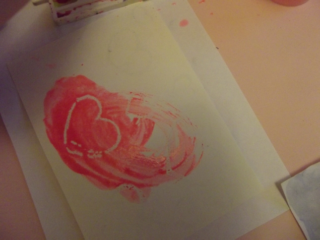 Валентинка с секретом .