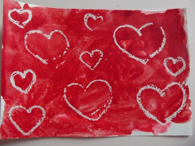 Валентинка с секретом .