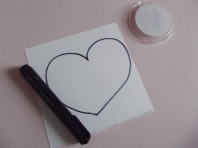 Разноцветное сердце .