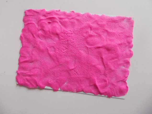 Аппликация из пластилина .