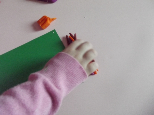 Пластилиновое дерево .