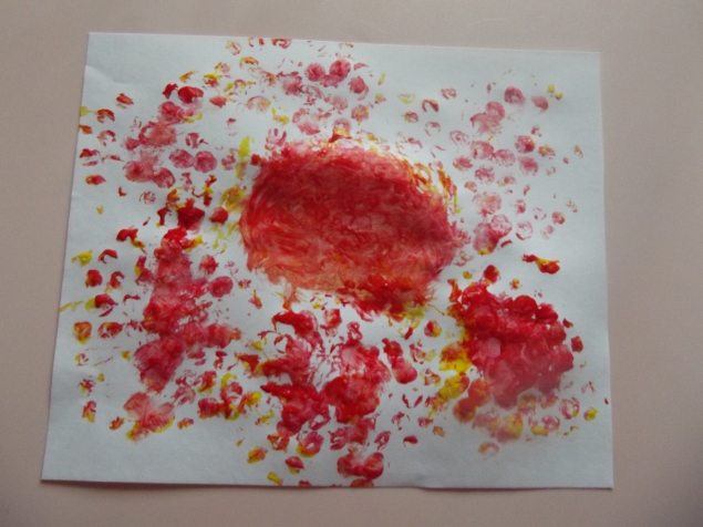 Пупырчатое рисование . Пупырчатое рисование .