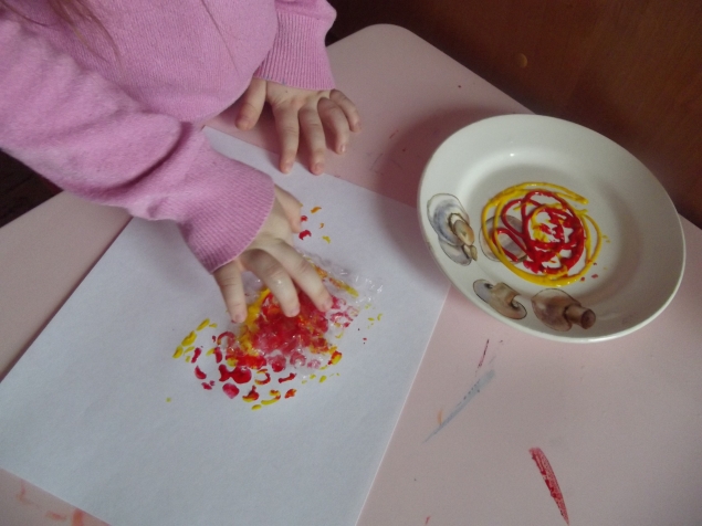 Пупырчатое рисование . Пупырчатое рисование .