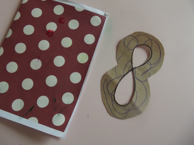 Открытка с тюльпанами . Открытка с тюльпанами .