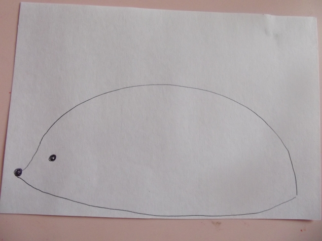 Ежик . Ежик .