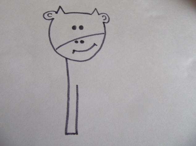 Рисуем корову . Рисуем корову .