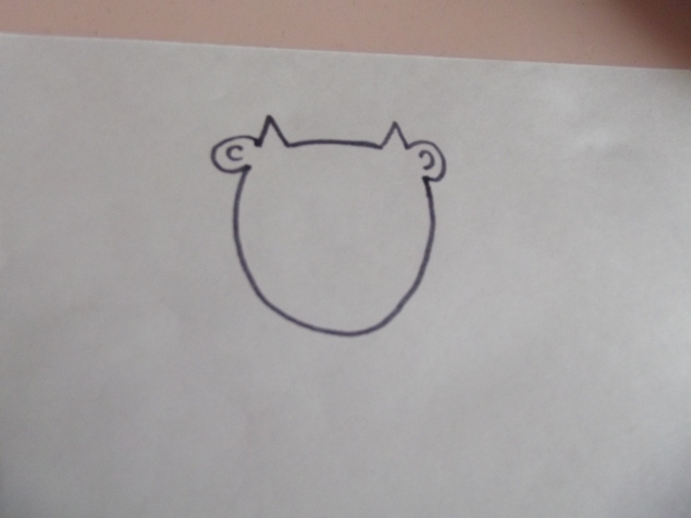 Рисуем корову . Рисуем корову .