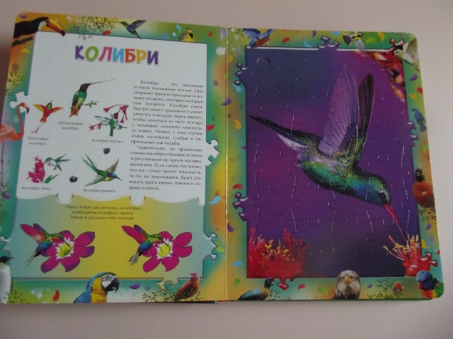 Книга - пазлы .