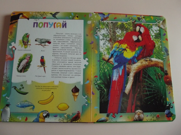 Книга - пазлы .