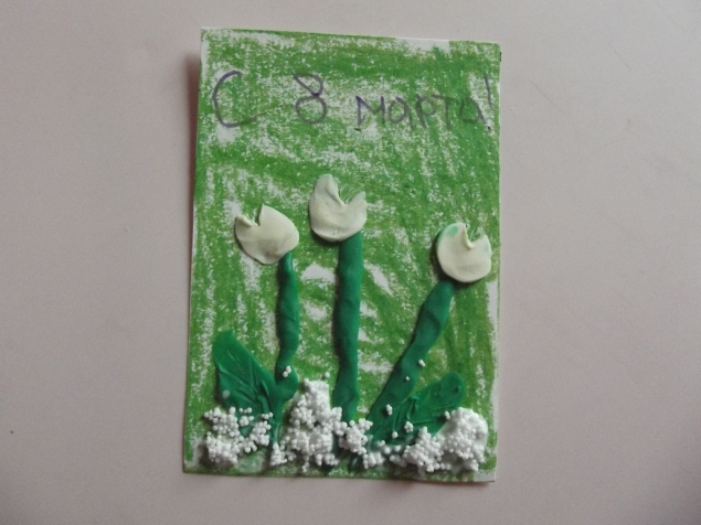 Подснежники .