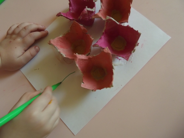 Цветочный букет .