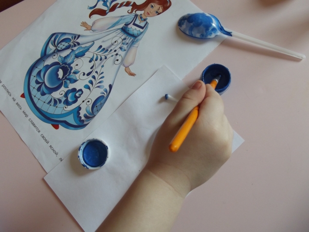 Гжельский узор . Гжельский узор .