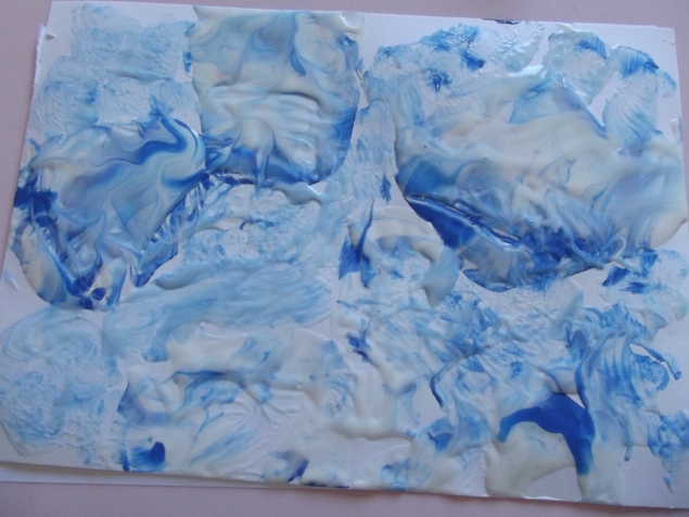 Рисуем на ПВА !