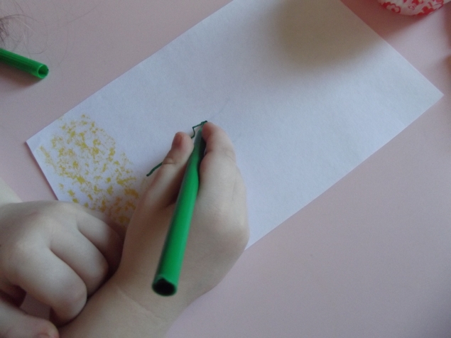 Объемный цветок .