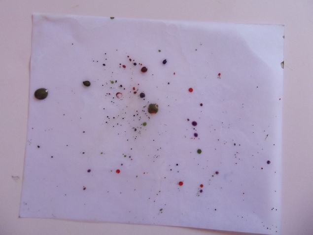 Масляные узоры . Масляные узоры .