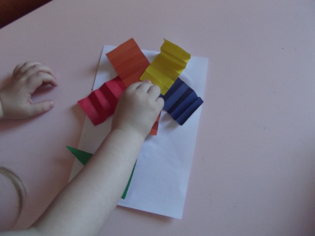 Разноцветный цветок . Разноцветный цветок .