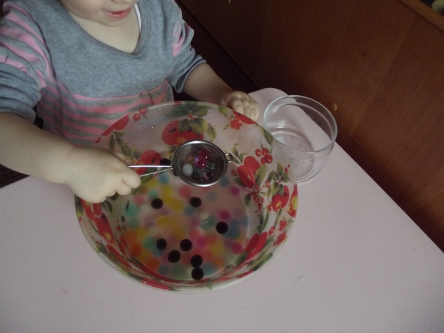 Ловим гидрогель . Ловим гидрогель .